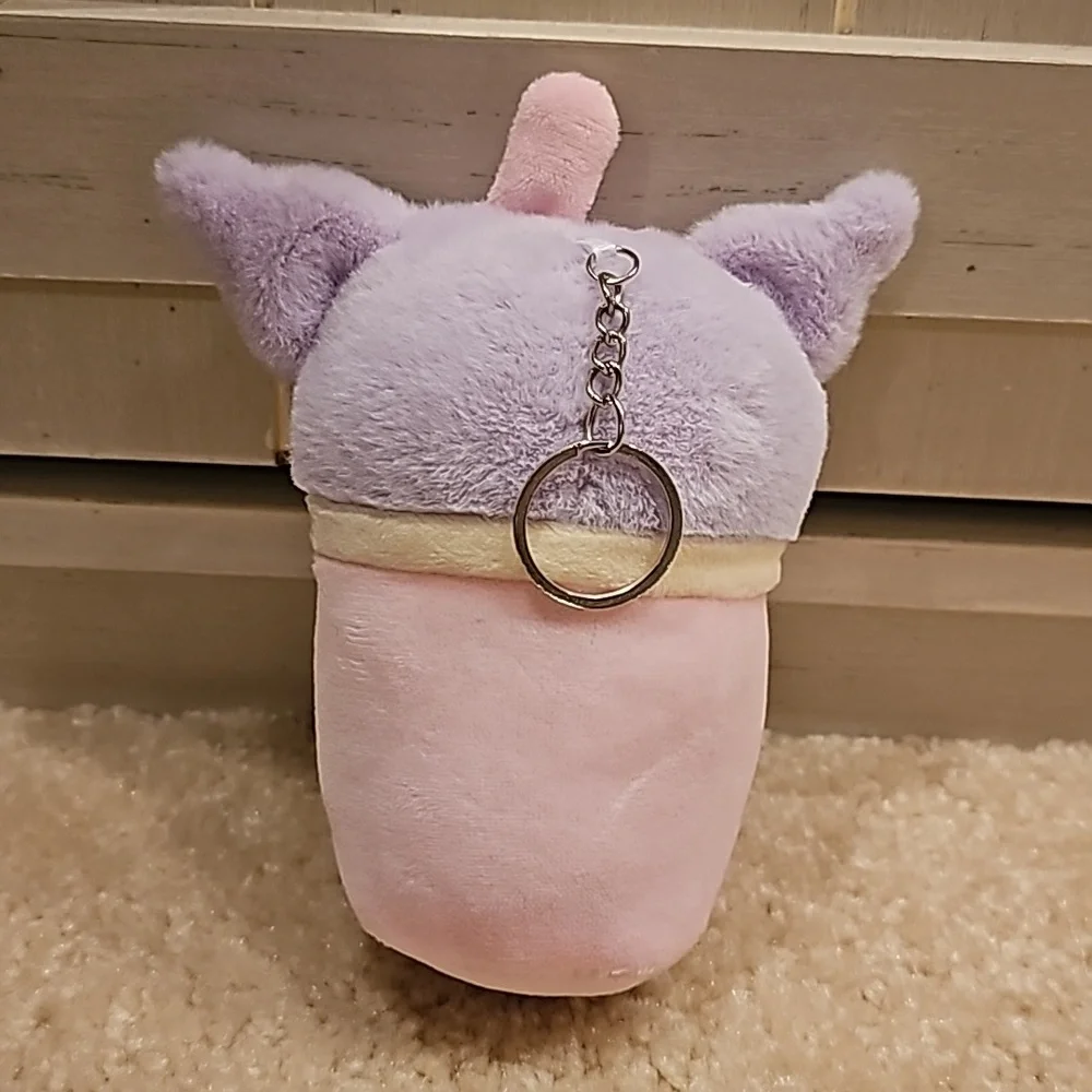 Kuromi Plushie Keychain - Picture 2 of 4